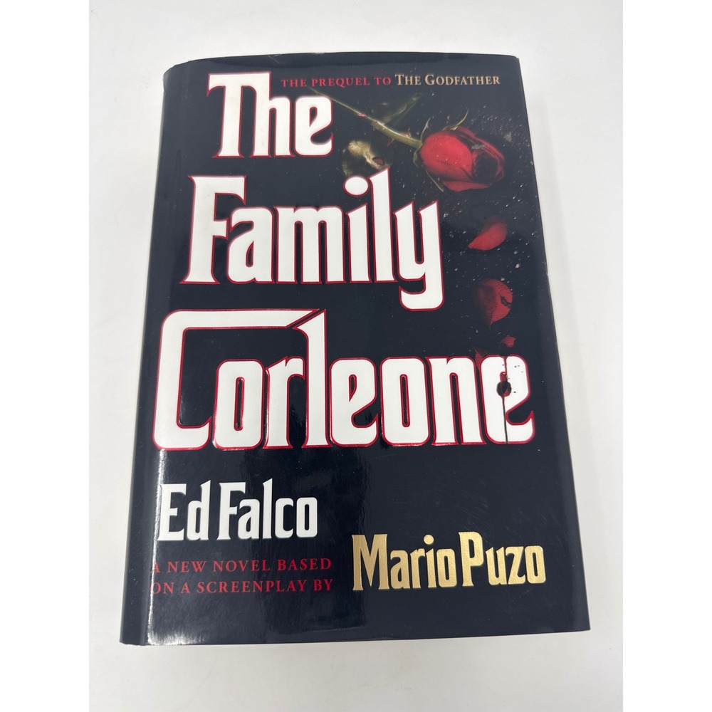The Family Corleone Ed Falco Mario Puzo First Edition & Print Hardcover Fiction